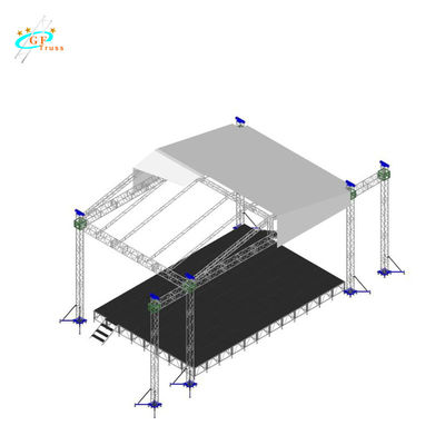Система ферменной конструкции крыши конференции 18M мастерской 22M алюминиевая