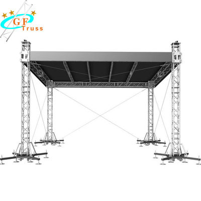 система ферменной конструкции крыши 400*400m алюминиевая для событий концерта