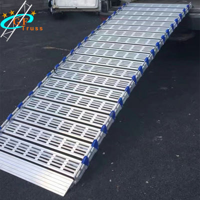 Портативная лестница крена алюминиевого сплава 500KG для на открытом воздухе события