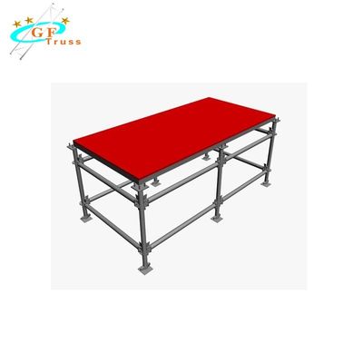 Складывая платформа этапа слоя 750kgs/m2 18mm утюга портативная