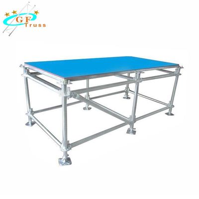 Складывая платформа этапа слоя 750kgs/m2 18mm утюга портативная