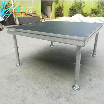 этапы 500KGS/Sq.M портативные деревянные на высота 1m события регулируемая