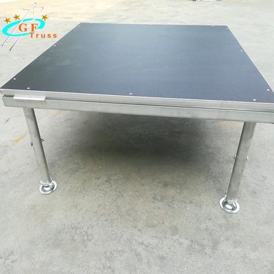 этапы 500KGS/Sq.M портативные деревянные на высота 1m события регулируемая
