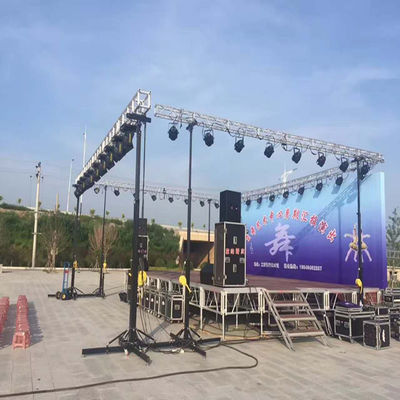 ферменная конструкция этапа Spigot 290*290mm алюминиевая для на открытом воздухе выставки